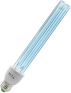 BOAITE UV Germicidal Lamp 185nm UVC with Ozone Light Bulb E27 20w 220v Cleans Air