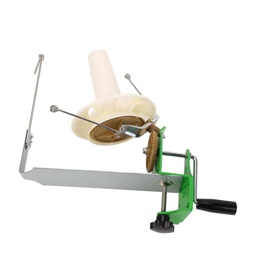 Bobinadora de lana manual de acero inoxidable para tejer en casa 7