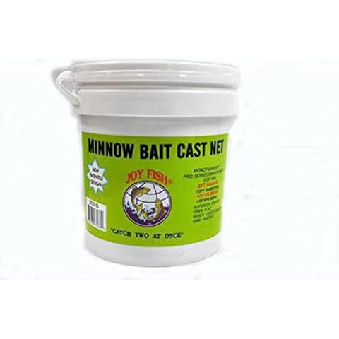 5001252 Joy Fish Cast Net - Minnow 6 Foot Radius Cover