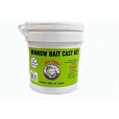 5001252 Joy Fish Cast Net - Minnow 6 Foot Radius