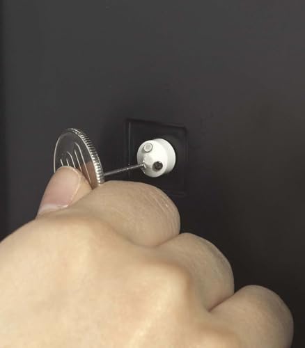 Caneca rectangular plástica negra para pared 4L miniatura 7