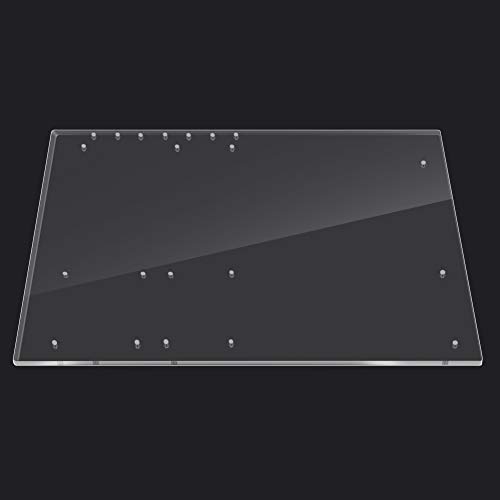 Gabinete para computadora transparente de acrílico DIY para placa madre ATX, fácil instalación, rendimiento de enfriamiento optimizado, ideal para pruebas y gaming miniatura 4