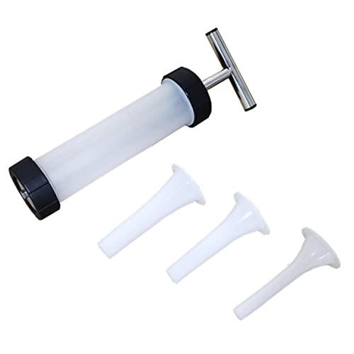 GRIRIW Diy Sausage Maker Manual Sausage Filler Funnel Easy to Use Clean Sausage Stuffer