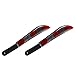 Yardwe 2 Piezas de Cuchillo de Halloween con Sangre Machetes Utilería Cuchillo de Carnicero de Juguete Disfraz de Halloween Cuchillo de Plástico Machete Accesorio de Disfraz