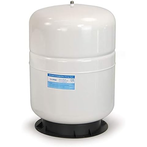 PAE (TKE-TP35) 9.2 Gallon Metal Storage Tank 1/4" NPT; White Cover