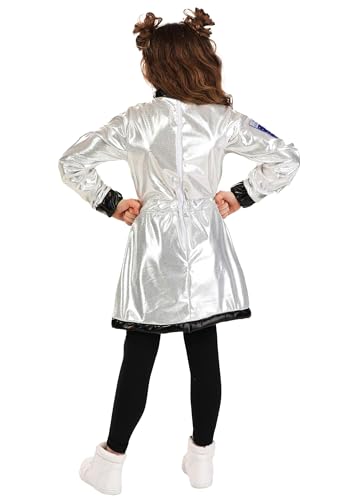 Disfraz de astronauta para niña, traje espacial intergaláctico miniatura 3