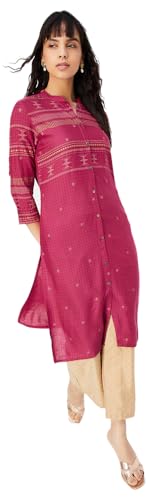 Image of Max Women's Rayon Regular Fit Kurta