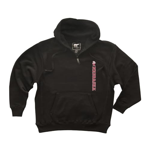CornBorn Premium 11oz Luxury Fleece | Nebraska Huskers Hoodies | Choose Your Design
