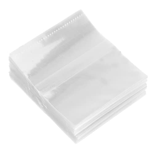 FUNOMOCYA 200 Pcs Heat Shrink Film PVC Bottle Seal Heat Shrink Tape for Packaging Protector Bag Sealer