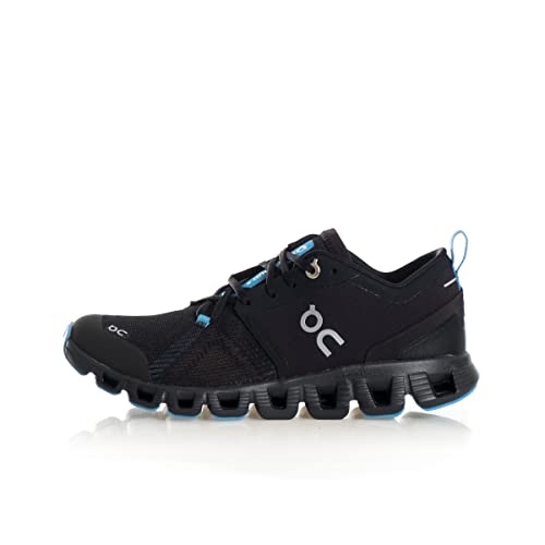 Image of ON Womens Cloud X 3 Shift Textile Synthetic Black Niagara Trainers 6.5 US
