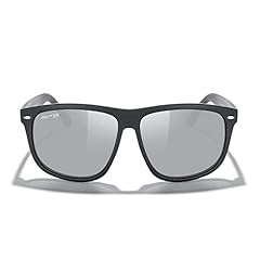 Matte Black Frame/Silver Mirror Lens