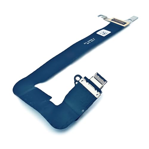 Image of I /O USB-C Power Board Jack Flex Cable 821-00482-A 821-00828-A Replacement for MacBook Retina 12 inch A1534 2016-2017 Year DC Power Jack Cable
