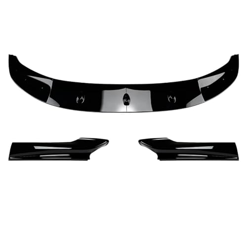 Spoiler de pare-chocs avant noir brillant pour BMW Série 5 F10 F11 Berline et Touring 2011-2017
