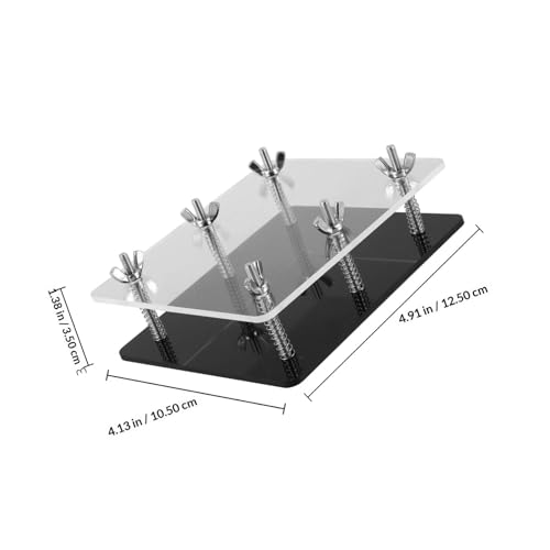 Corrector de Flexión para Tarjetas de Acero Inoxidable y Acrílico Negro 3