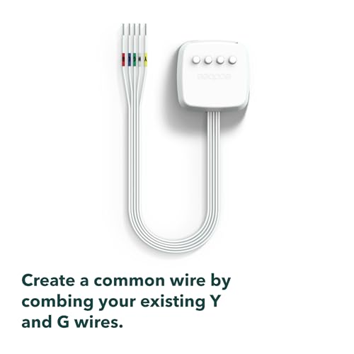 Image of ecobee Power Extender Kit C-Wire Adapter ecobee Smart Thermostat Essential | C-Wire Adapter for ecobee Smart Thermostat Essential, Thermostat Accessory