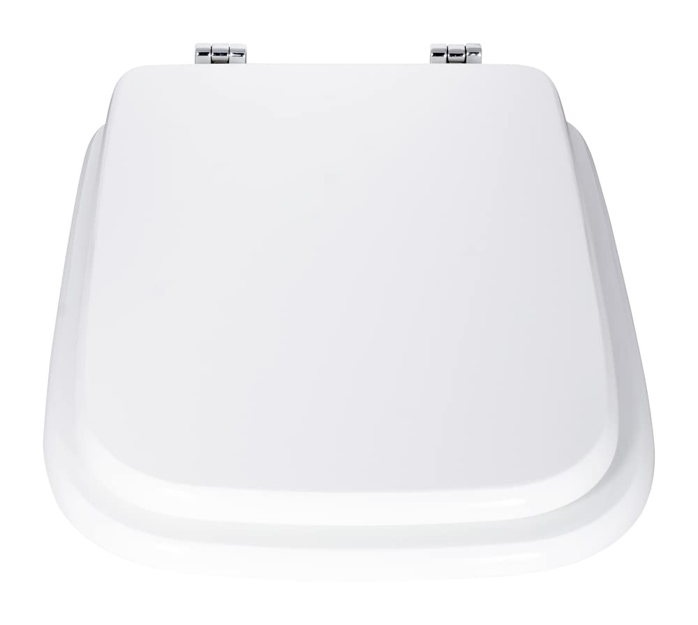 MODULARREDO | Sedile per WC CONCA, Tavoletta Copriwater Ideal Standard, 34,2x42,6 cm, Bianco