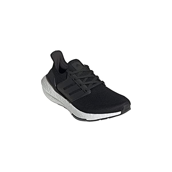 adidas-Womens-Ultraboost-21-Running-Shoe adidas Women's Ultraboost 21 Running Shoe, Black/Black/Grey, 9