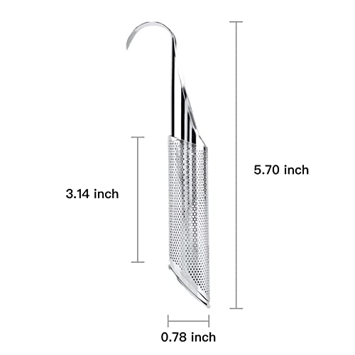 Oblivi Stainless Steel Tea Strainer, Tea Infusers For Loose Tea, Rose, Coffee, Spices, Long-Handle Tea Filter Stick Pipe Tea Diffuser, Tea Leaf Infuser Food Grade Fine Mesh Tea Filter(2 Pcs) #TOP2