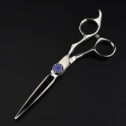 Ciseaux de coiffeur amincissants en acier 440c de 6 pouces haute précision