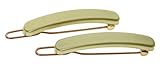 France Luxe Mini Volume Tige Boule Barrette Pair - Kiwi