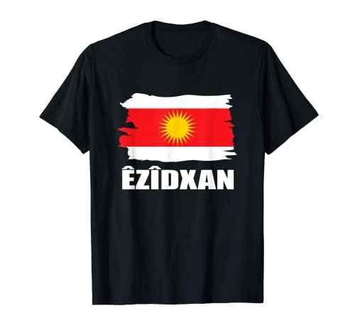 Exidxan Ezidi Yezidische Flagge Yezidi T-Shirt Cover