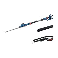 Bosch Professional 18V System Teleskop-Heckenschere GHE 18V-50 TP (2,5-m-Teleskopstange, 3.400 Hübe pro Minute, 23,5 mm Zahnabstand, inkl. Schultergurt, ohne Akku) – Ansicht 1