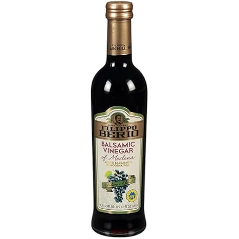 Filippo Berio Balsamic Vinegar of Modena 16.9 fl oz Glass Bottle Cover
