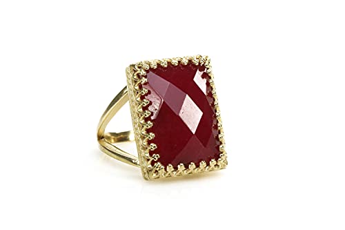Bijoux de déclaration : exprimez votre style avec la bague en jade audacieux 14k - 7