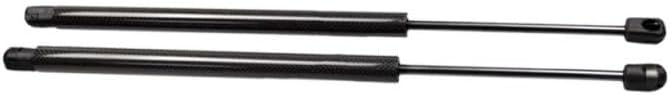 Applicable to Modify Hood Struts for Suzuki Brezza YH Second Generation Front Bonnet Lift Support Shock Damper Absorber Piston Rod(Green Carbon Fiber)