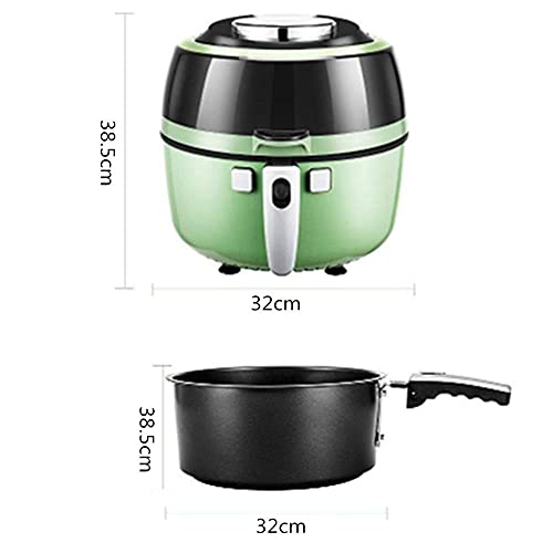 ELEdvb Luftfritteuse, 6,5 Liter Fassungsvermögen, Luftfritteuse, automatischer Haushalt, intelligenter, ölfreier, rauchfreier Luftenergieofen, ersetzt die Fritteuse jeder Familie – Bild 7