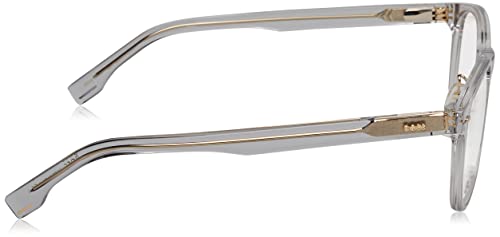 Hugo Boss Unisex Boss 1479/f Sunglasses, KB7/20 Grey, 52, Kb7/20 Grey, 523