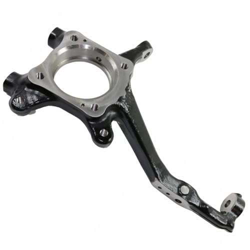 Image of Detroit Axle - Front Left Steering Knuckle for Toyota 2003-2015 4Runner FJ Cruiser Lexus GX460, Driver Side Steering Knuckle Assembly 2004 2005 2006 2007 2008 2009 2010 2011 2012 2013 2014 Replacement