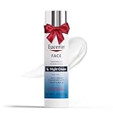 Eucerin Face Immersive Hydration Night Cream with Hyaluronic Acid and Provitamin B5, Face Moisturizer Smooths Fines Lines and Wrinkles, Holiday Gifts for Self Care, 2.5 Oz Bottle