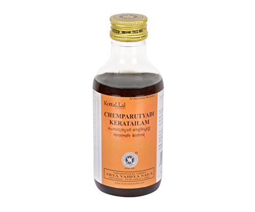 Image of Kottakkal Arya Vaidya Sala Ayurvedic Chemparutyadi Keratailam - 200 ml