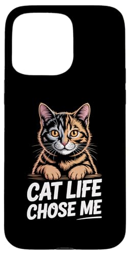Cat Life Chose Me �X�}�z�P�[�X iPhone 15 Pro Max �p