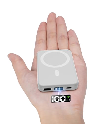 DEKSMO 10000mAh Magnetic Power Bank with USB-C PD 22.5W