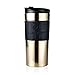 Bodum 11068 – 17S Tazza di Viaggio, Acciaio Inossidabile, Oro, 9 cm