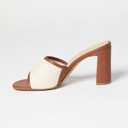 The Drop Women's Pattie Block Heeled Mule Sandal2