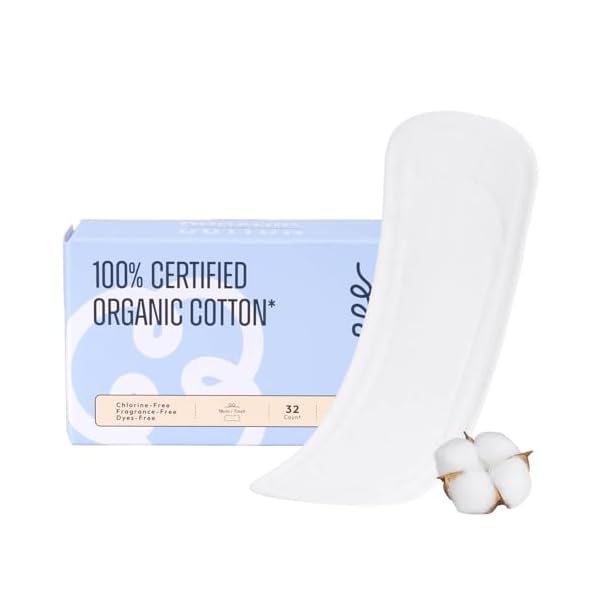 100% Organic Panty Liners for Women...