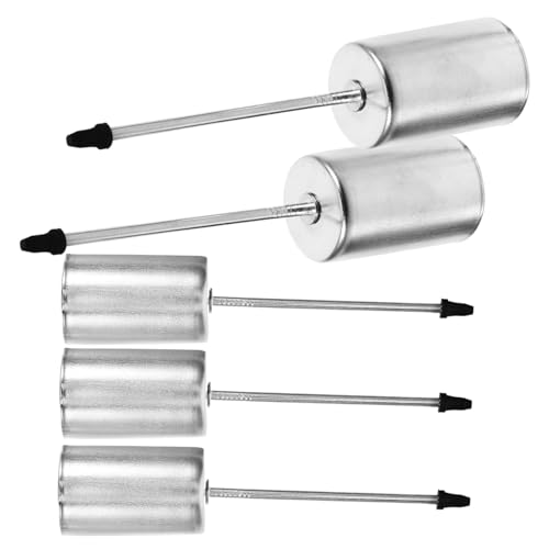 Zerodeko 5Pcs Candle Holder Elegant Christmas Candle Cup for Festive Decor Construction with Pointed Tips for Easy Attachment for Holiday Atmosphere