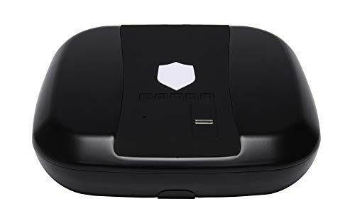 The GunBox Echo with Biometric, RFiD and Bluetooth Enabled ( Carbon Black (Matte) )