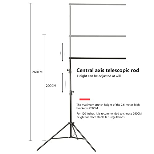 Schermo Proiettore Schermo con Base Pieghevole