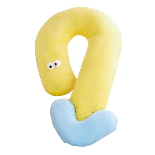 Generic 犬用リラクゼーション枕 ? 小型犬や猫のための柔らかい抱き枕、屋内外での使用に適した洗える設計 (説明を参照してください,イエロー)