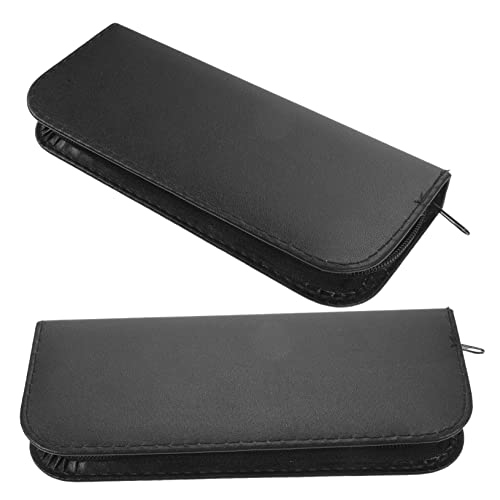 AUTSUPPL Scissor Holder Pouch Hair Cutting Scissors Case Shear Leather Access Durable Leather