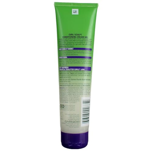 Garnier Fructis Style Curl Sculpt Conditioning Cream Gel 5 oz (Pack of 2), Packaging may vary
