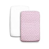 Niimo Sabanas Cuna 60x120 Algodon 100% Set de 2 Sabanas Adju