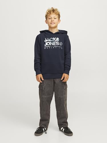 JACK&JONES JUNIOR JJLUKE Sweat Hood MNI Sweatshirt à Capuche - vue 5