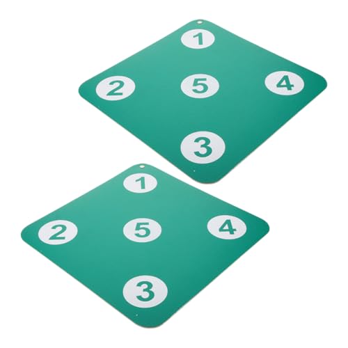 Abaodam Fencing Auxiliary Training Equipment 2pcs Archery Targets Wall Mount Durable Versatile Easy to Assemble