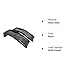 Petersen Tru Cut Ultra Car Ramps Set 6500lbs - Standard, Black