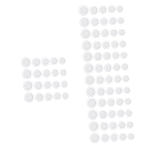 STOBAZA 4sets 20pcs Piggy Bank Plugs Stoppers for Money Saving Boxes Plaster Dolls for Coin Storage Creative Projects Easy to Use 20pcs*4